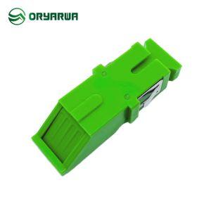 Push In Type Flangeless SC Simplex Adapter With Inner Shutter