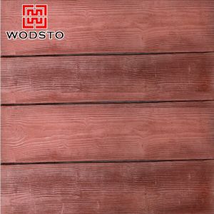 Wood grain timber like artificial cement board with high quality