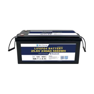 24V 230Ah LiFePO4 Battery with Smart BMS for Marine & Boat Systems