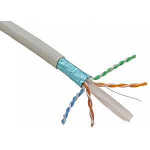 1000FT FTP Cat5e PVC Network Cable 305m 24AWG Bare Copper Optional Color