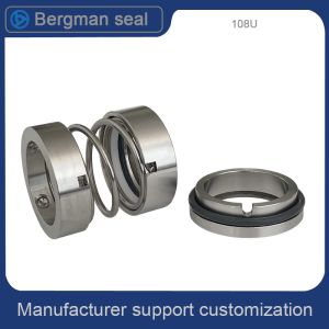 108U Industrial Cartridge Type Mechanical Seal 100mm O Ring Type