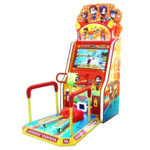 Coin Op Simulator Sports Game Machine / Super Scooter Games Machine For Kids