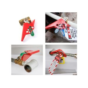 Standard Small Water Pipeline Ball Valve Switch Safety Locks