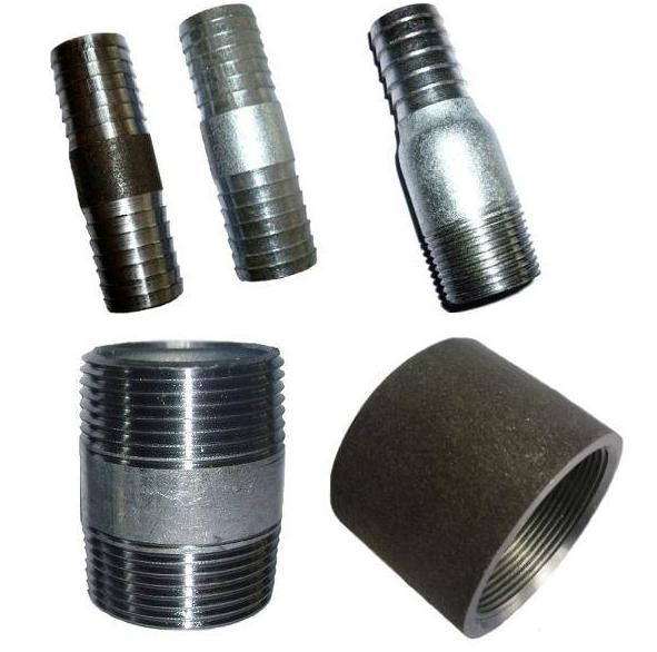 Quality ASTM /DIN/BSP seamless Steel pipe nipples，sockets wholesale