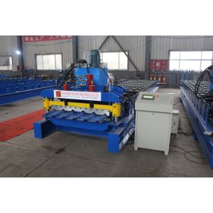 High Speed Double Layer Ibr Corrugated Roof Tile Roll Forming Machine With 75mm