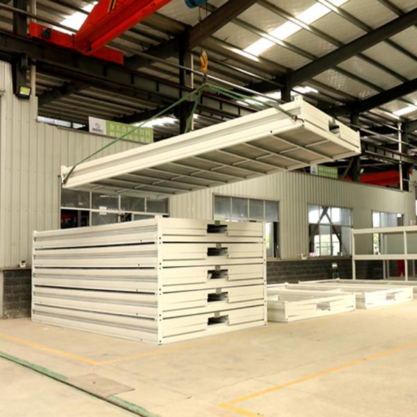 Wind Resistance Grade 11 Folding Container House Built with Q235B Steel Grade
