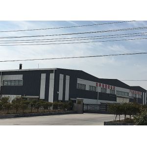 TEKLA Modeling Steel Frame Workshop With Colorful Cladding And Roofing Sheet