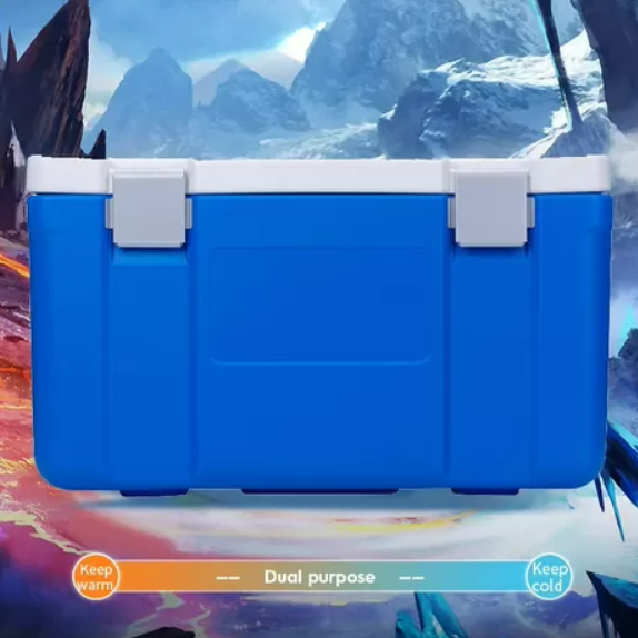 Durable Insulated Ice Cooler Box with Spacious 535*410*300mm Dimensions Lightweight 6.4kg and 1 Year Warranty