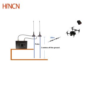 170MHz-2900MHz RF AV CVBS To COFDM Modulator Encoder Video Transmitter For Drone