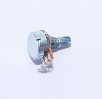 16mm rotary potentiometer with metal shaft, guitar potentiometer, carbon