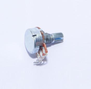 Quality 16mm rotary potentiometer with metal shaft, guitar potentiometer, carbon potentiometer, trimmer  potentiometer wholesale