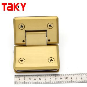 Square Glass Hinges 135 Shower Screen Hinge Self Closing Hinge for Shower Door