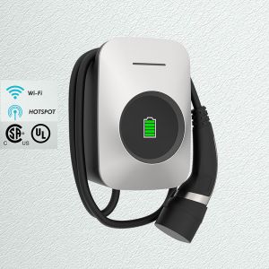 China 7kW EV Wallbox 32A Electric Car Charger Station with IEC62196 Type2 Charging Plug on sale