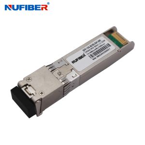 10G Bidi 80km SFP Module 10G SFP+ Simplex 1490 / 1550nm LC SFP Transceiver DOM