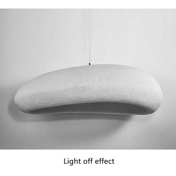 Nordic Wabi Sabi Restaurant LED Pendant Light Lustre Living Room Chandelier(WH-VP-174)