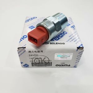 OUSIMA Shutoff Solenoid 147-2645 24V Solenoid Sensor For E313D E320D 1472645