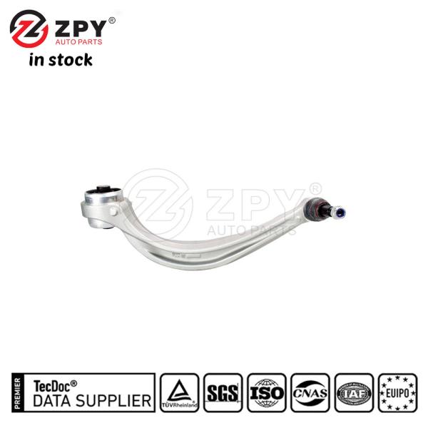 ZPY 4M0407694E Right Curved Lower Control Arm For Porsche Cayenne Macan 2017