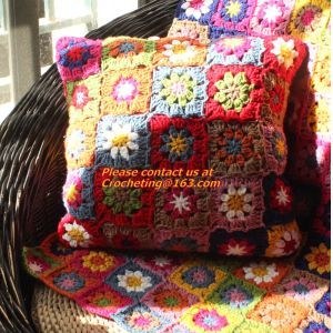 Handmade Crochet Blankets Towel Blanket Crochet Blanket American Style Plaid