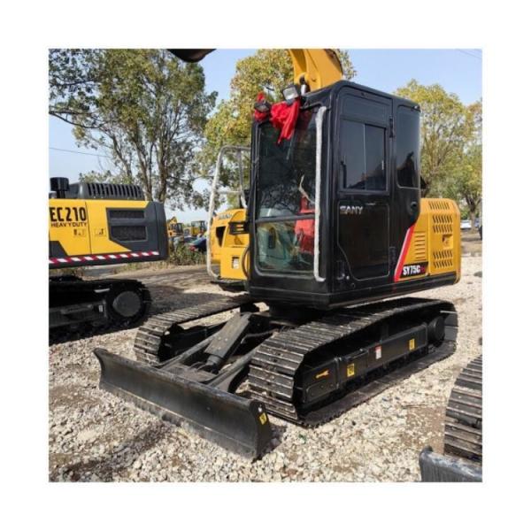 2023 Model Sany SY75 Mini Digger Machine with 7000 KG Machine Weight and Good