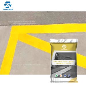 Thermoplastic Oscillation Vibration Paint For Deceleration Marked Line And