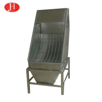 Quality Maize Flour Cassava Starch Making Machine Slurry Fiber Gravity Arc Sieve wholesale