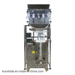 Automatic Smart Four Heads Linear Weigher for Filling Small Granules Salt Sugar