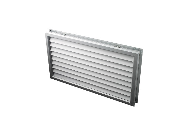Quality Quare Aluminum Air Duct Vent Covers With Fixed Leaf For Air Diffuser wholesale