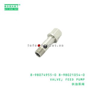 ISUZU XD 4HK1 Feed Pump Valve 8980749550 8980210540