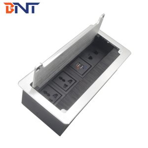 Meeting table hidden socket type table usb power socket with laser logo service