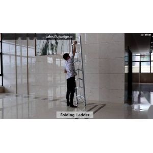 2.09m Aluminium Folding Ladder