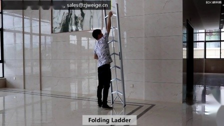 Quality 2.09m Aluminium Folding Ladder wholesale