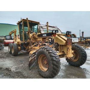 Original USA 140K Used CAT Motor Grader High Productivity Fuel Efficiency