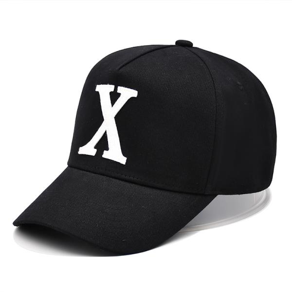 Quality Embroidered Logo Six-Panel Baseball Cap with Constructured Front Panel wholesale
