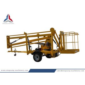 10m Platform Height Diesel Power Articulated Towable Boom Lift Platform