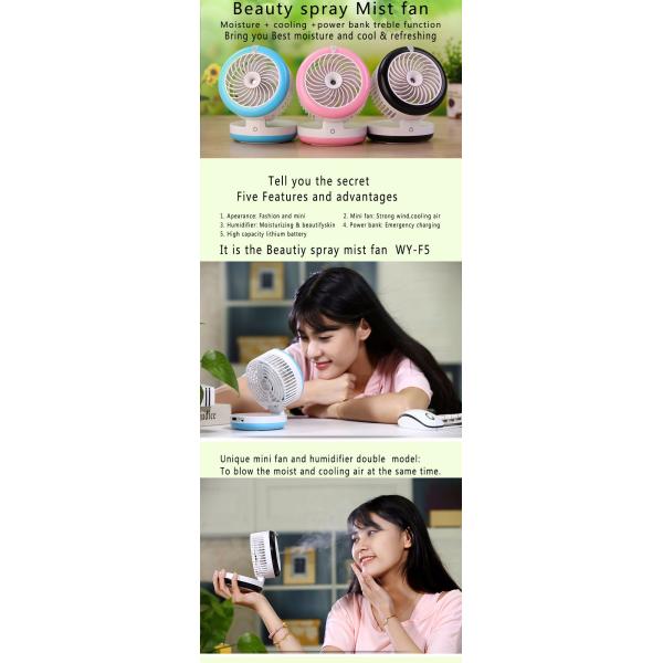 Portable spray cool fan handheld water cooling misting mist fan india