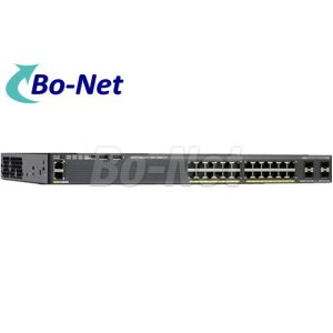 2960-X Series Managed Cisco POE Switch With 24 Port Flash Memory 128 MB WS