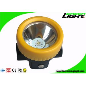 Water Proof LED Cordless Mining Lights Yellow / Black Color ABS Material 4000
