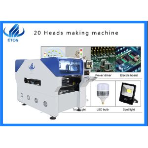 China High precision AC380V 6KW Double module multifunctional LED mounting machine on sale