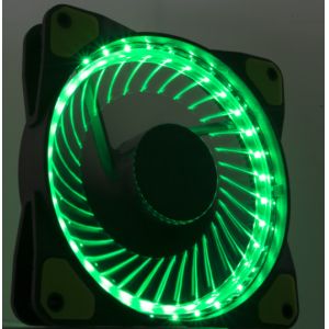Wind light RGB LED Fan with Rf Remote Control Set 12v 120mm Adjustable LED for