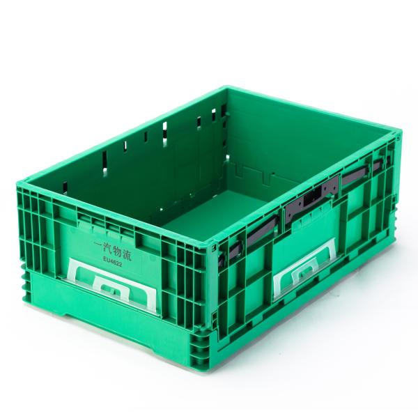 Quality PP Stackable Foldable Solid Box for Toy Agricultural Plastic Crate Storage Container wholesale