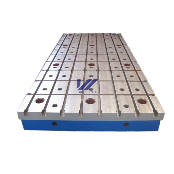 High Strength Cast Iron T Slot Work Table Workbench Custom Made