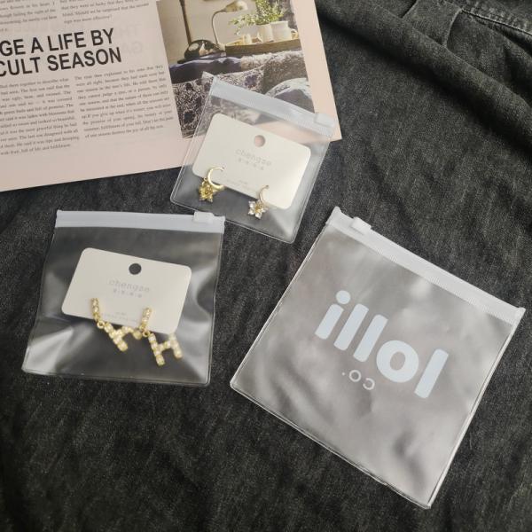 OEM / ODM Plastic Zipper Bag Pouch PVC Printed Voltage Bag Customized