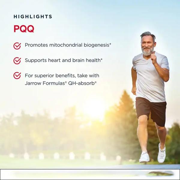 OEM Hot Sale PQQ Capsules food supplement Promotes Mitochondrial Biogenesis and Supports Heart & Brain Health