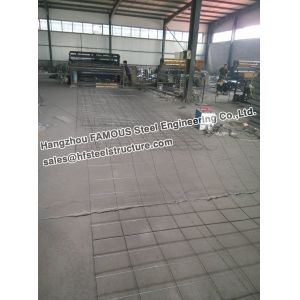 Steel Reinforcing Rectangular Wire Mesh Concrete Structure Buldings