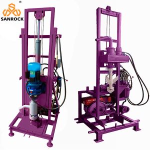 China Trailer Mounted Water Well Drilling Rigs 120m Deep Portable Water Well Drilling Machine on sale