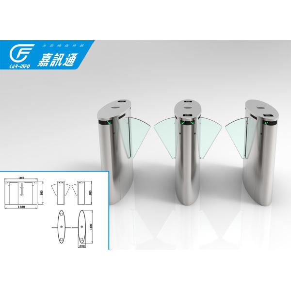 Fitness Club Access Control Barriers And Gates , Security Pedestrian Turnstile