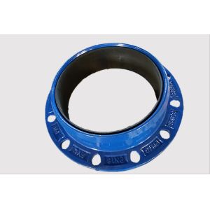 Blue Color Ductile Iron Flange End Quick Adaptor For PE