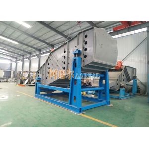 Linear 180*500cm Rectangular Vibrating Screen For Silica Sand