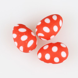 Egg Shape DIY Silicone Teething Bead Chewable For Necklace Making