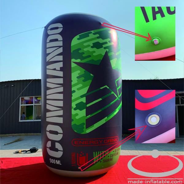 Promotional Customized Giant Event OEM Characters Inflatable Coffee Cup